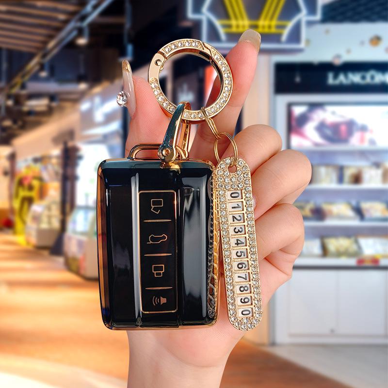 Premium Key Case for Tank 300/500 Cyber 22 Model with New TANK Logo - High-End Protective Shell & Buckle Bag