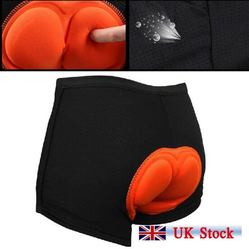 Men Underwear Sponge Padded Bike Sport Outdoor Padded Sports Cycling Short Pants