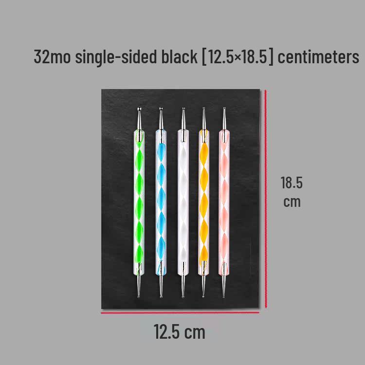 Large Single-Sided Black Carbon Graphite Paper for Non-Stick Handwriting & Cross-Stitch Tracing.