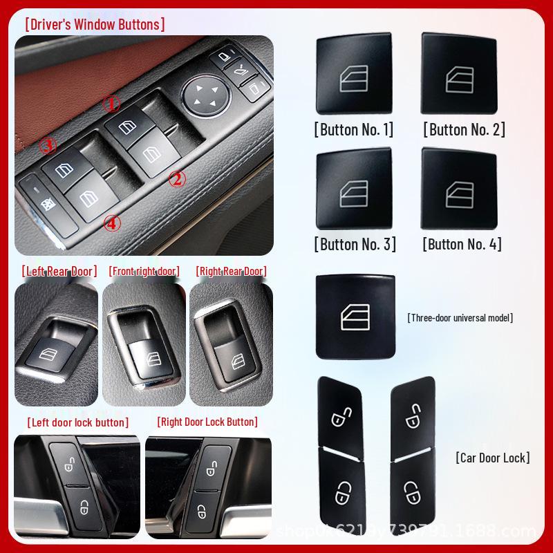 Compatible Glass Lifter Switch for Mercedes CLS260/CLS300/CLS350 W218