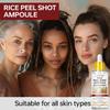 Rice Peel Shot Ampoule-Brighten Skin Tone And Enhences Luminosity-Gentle Peel & Deep Hydration-Suitable For All Skin Types, 100ml