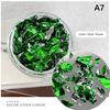 1Box Multi Color Gold Leaf Flakes Nail Glitter Foil DIY Sticker Art Decorations for Nail Art
