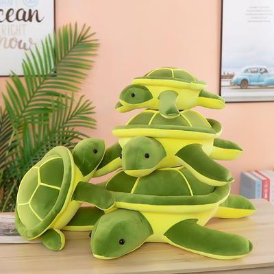 Turtle Throw Pillow Turtle Doll Plush Toy Bed Doll Sleeping Doll for Children's Birthday Gift