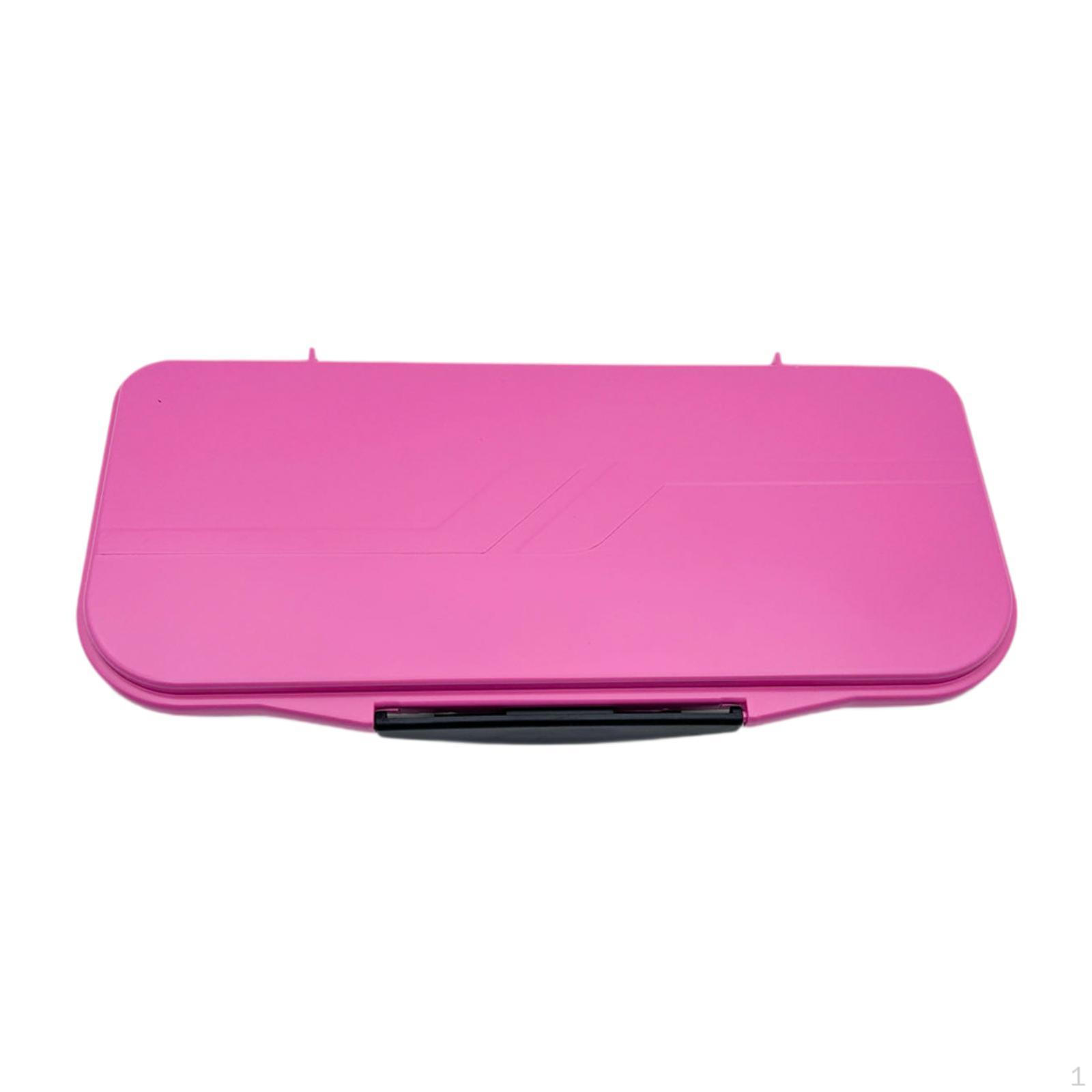 

Герметичная акварельная палитра, складной лоток для краски, многофункциональная коробка с 18 лунками розовый