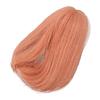 Replacement Wig for Dolls, 1/6 Scale Doll Hair Wig, High-Temperature Silk Elastic with Bangs (Carrot Orange)