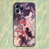 Game Wuthering W-Waves Phone Case For iPhone 16,15,14,13,12,11 Plus,Pro Max,XS,X,XR,SE,Mini,8,7,Soft Silicone Black Cover