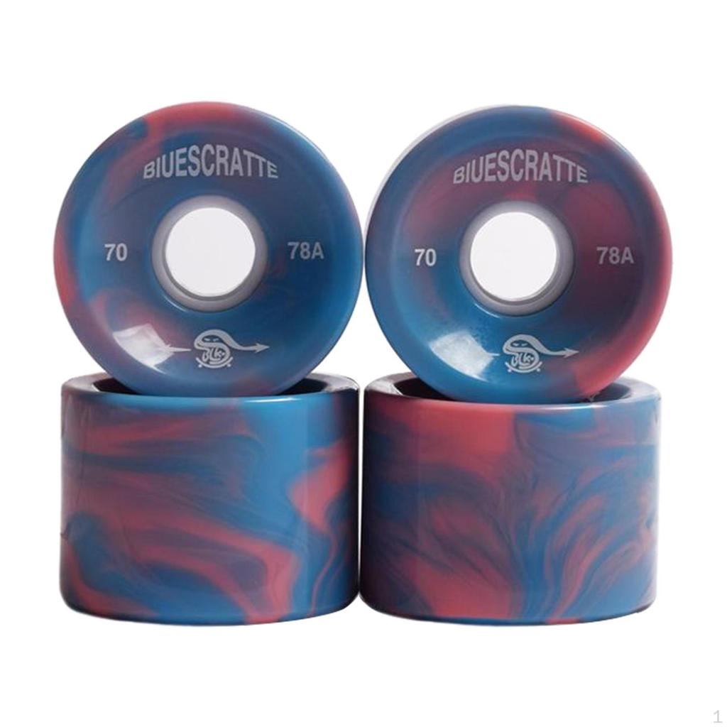 Juego de Ruedas para Skateboard - Paquete de 4 para Mantenimiento de Longboard