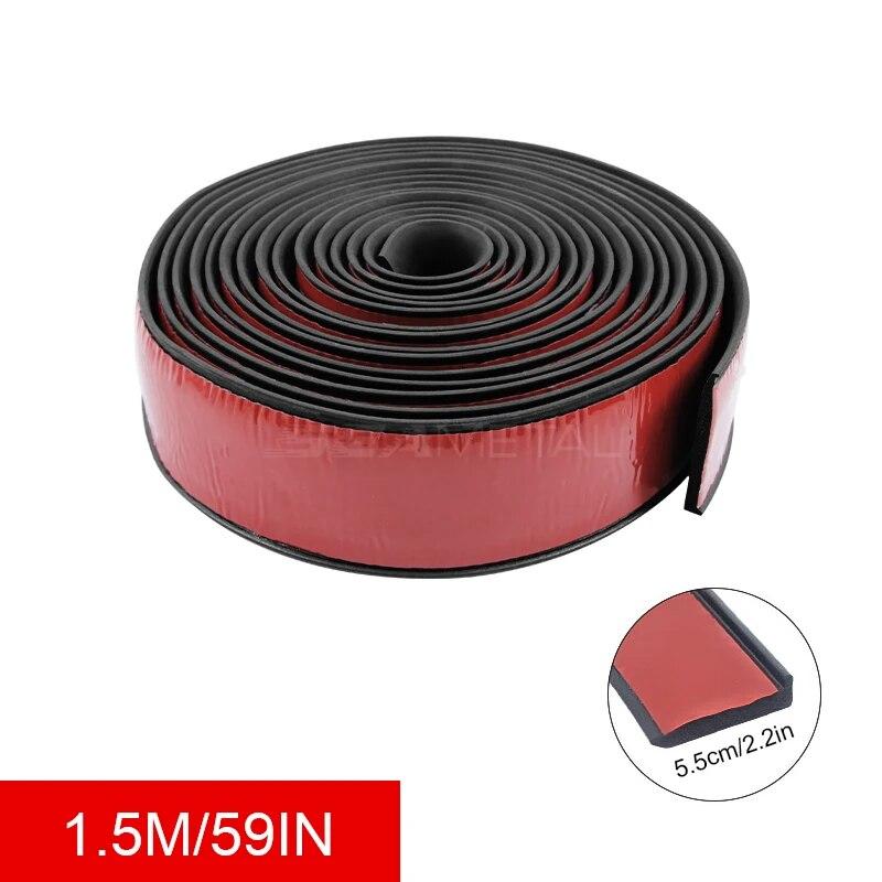 SEAMETAL Universal Fender Flares Car Wheel Arches Wing Expander Arch Eyebrow Anti-collision Strips Mudguard Lip Protector Cover