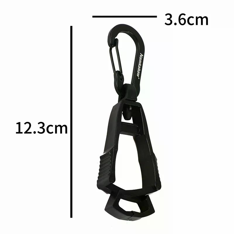 Outdoor Multifunctional Plastic Hook Buckle Safety Work Gloves Holder Anti-drop Durable Glove Belt Clamp For Worker Construction