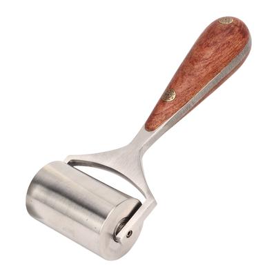 Lädervals Hög Hårdhet Ergonomisk Professionell Läderpressvals för DIY Läderhantverk