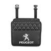 Pro Peugeot Kožený Organizér do Auta Stylizace Auta Úložný Box do Interiéru Auta Samolepka Příslušenství Pro Peugeot 308 307 206 208 207 3008 508