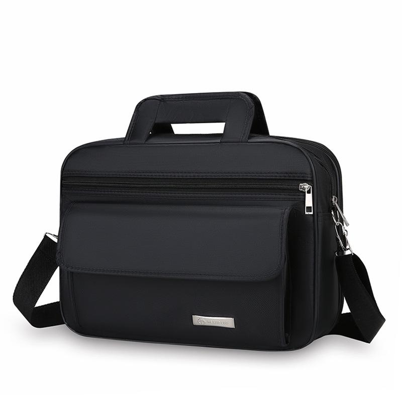 Men's Large Capacity Wear-Resistant Business Laptop Briefcase and Travel Handbag