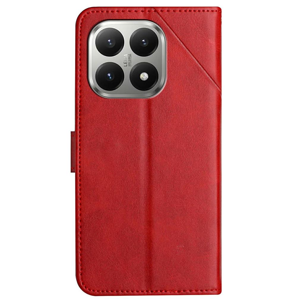 For Honor 600 5G Wallet Case Leather Folio Phone Cover Magnetic Clasp