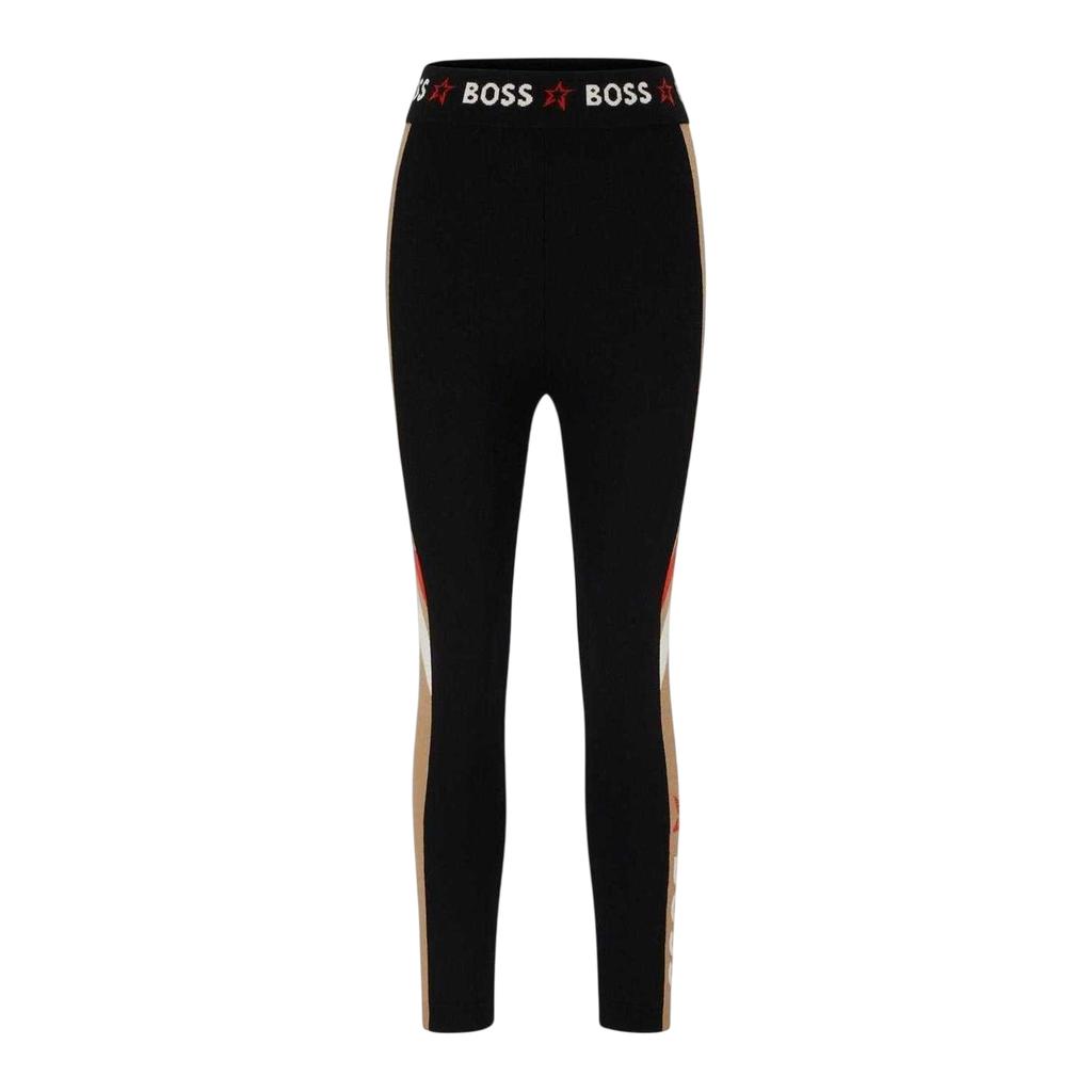 BOSS Womens/Ladies Elasticated Colour Block Leggings