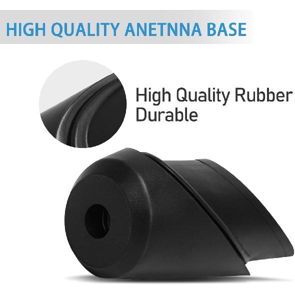 Anina Antenna Base for Toyota Tundra 2014 2015 2016 2017 2018 2019 2020 86392-0C030 Antenna Ornament Grommet Rubber Mount Car Radio Antenna Bezel