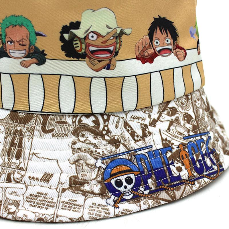 Anime One Piece Printing  Fisherman Hat Adult Outdoor Men And Women Sun H