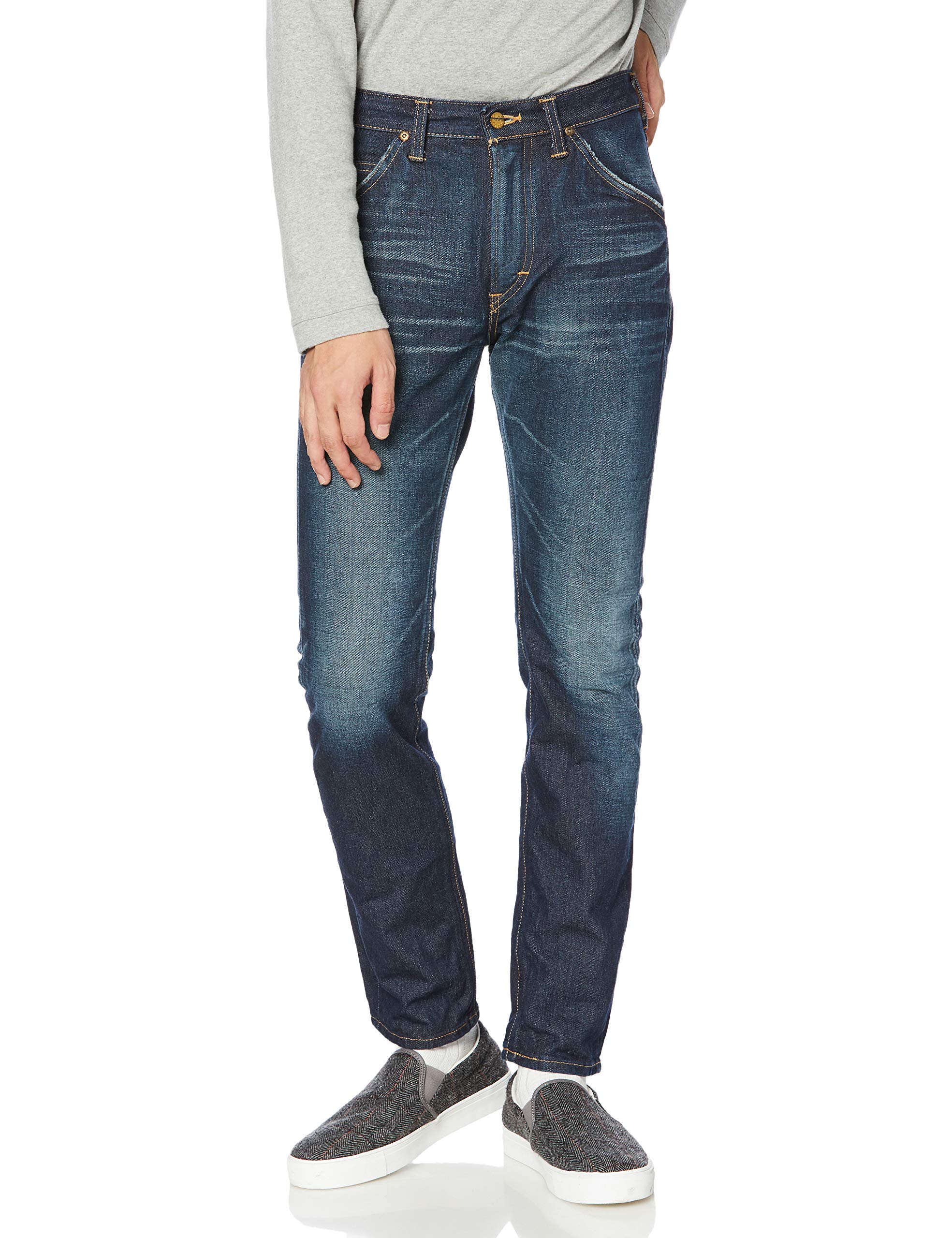 

Lee AMERICAN RIDERS 203 Tapered Dark Size 28 Jeans, Men s, Blue, темно-синий