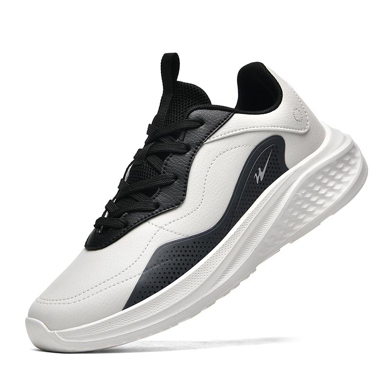 Men s waterproof upper casual men s shoes, fashionable and trendy anti sports casual men s shoes 43