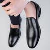 Fashion Moccasin Non-slip Loafers New Arrival Business Shoe High Quality Men Slip-On Shoes Genuine Leather Casual Shoes Driving Flats