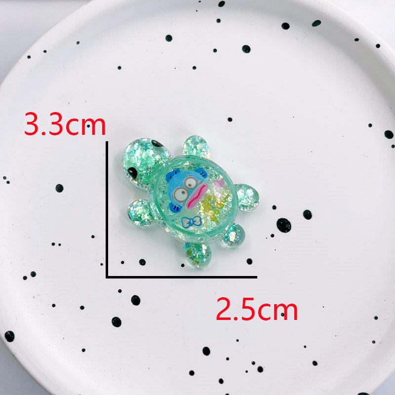 Flashing Resin Luminous Turtle Ornaments - Large & Small DIY Accessories
