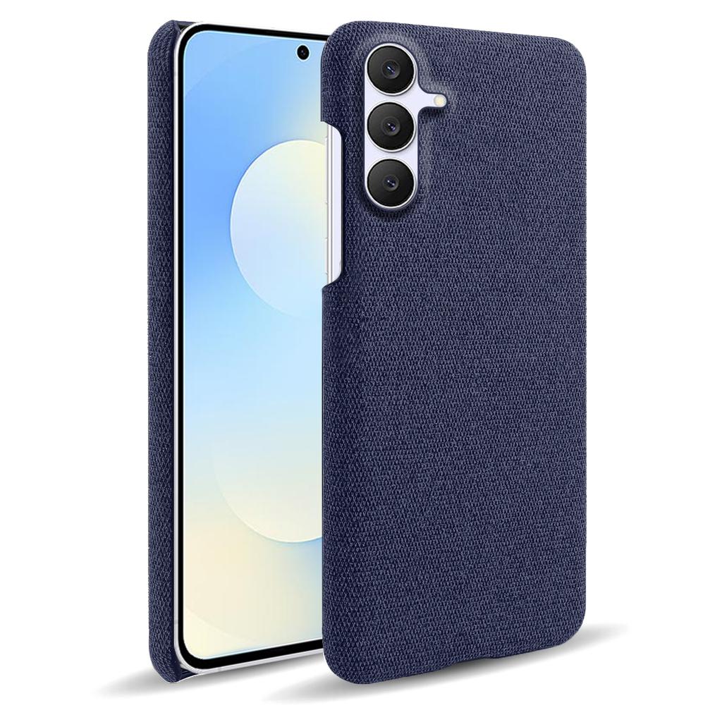 For Samsung Galaxy S25 FE Phone Case Cloth Texture Anti-Scratch Protective PC Back Cover