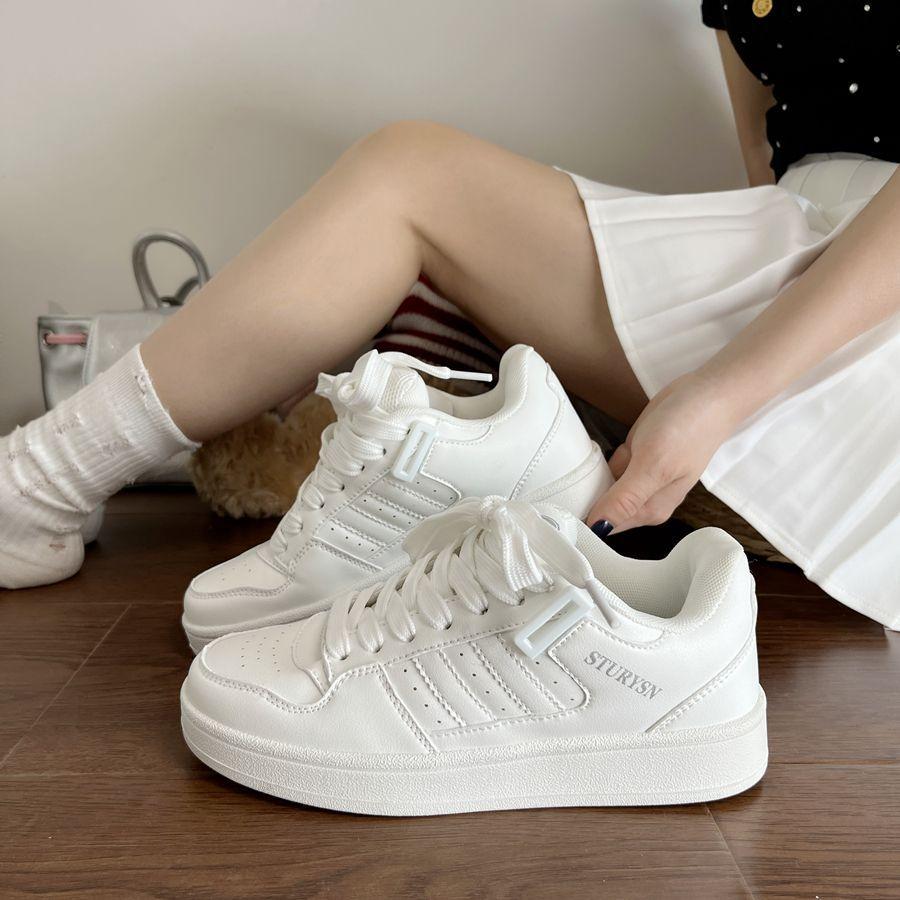 

Hong Kong style niche yellow platform bread shoes tide 2025 autumn new versatile casual board shoes sports shoes campus style 40