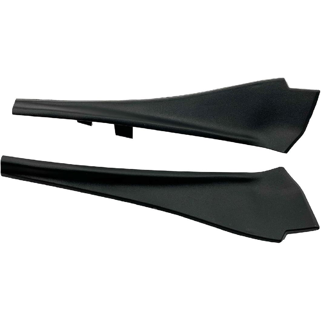 For Nissan Rogue 2014- Front Windshield Wiper Side Cowl Extension Trim Fender Cover 66895-4CL0A 66895-4BA1A 66894-4CL0A 66894-4BA1A Front LH And RH