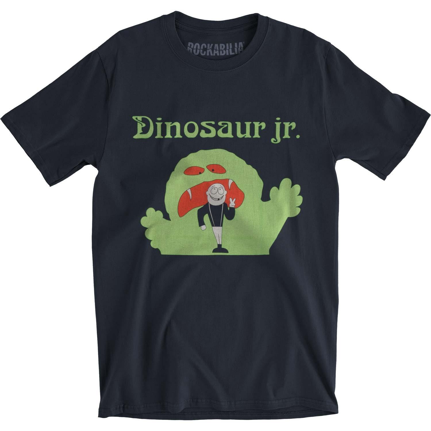 Men s Dinosaur Jr Faded Monster Slim Fit T-shirt XX-Large Navy XXXXL