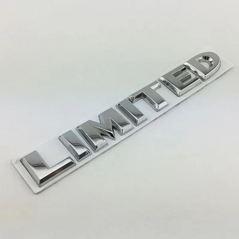 Metal Car Trunk Badge Stickers For Jeep 4X4 Limited Letters Emblem Logo Grand Cherokee Overland Compass Wrangler Accessories