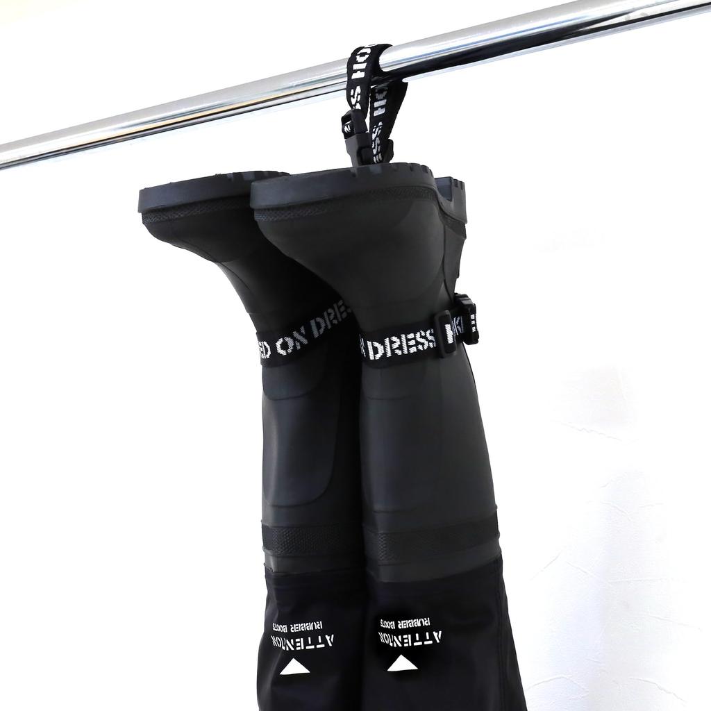 DRESS Wader Hanger, Quick-Drying, Adjustable, Durable, and Easy to Store for Waders, Boots, and Fishing