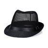 Hat Men's middle-aged and elderly summer linen sun hat Top hat Sunscreen hat Outdoor straw hat