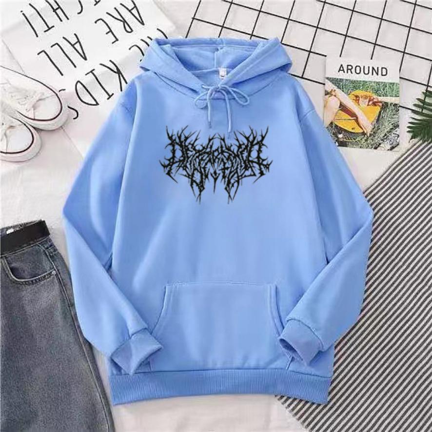 New Velvet Hoodie Sweatshirt Autumn and Winter Loose Couple Tops