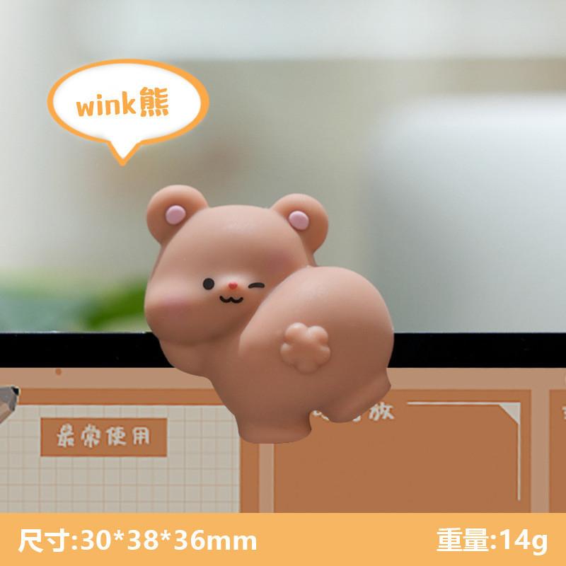 Creative Cartoon Party Park Cute Mini Car Widget Office Desktop Decoration Cute Little Pink Pig Cat Desktop Figurines Miniatures
