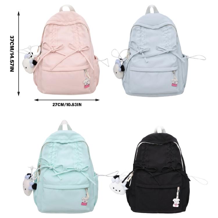 Japanese Styles Backpack Casual Daypacks School Backpack Travel Backpack Large Capacity Backpack Lovely Bows Backpack