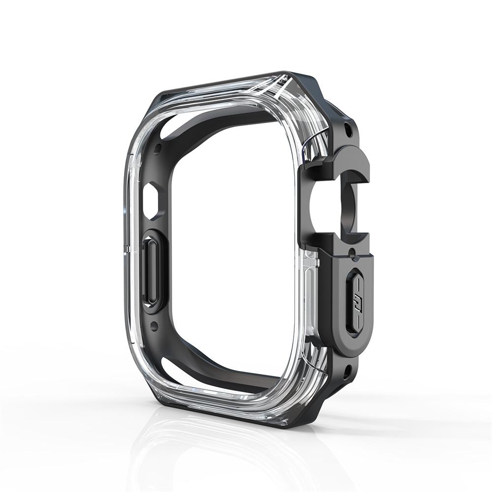 Etui Na opaskę Apple Watch Ultra2 1 49mm Pokrycie PC Ramka do Iwatch Seria 9 8 7 SE 6 5 4 Ochronna obudowa Zderzak Pokrywa