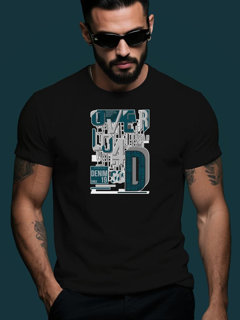 LO4D Graphic Tshirt Graphic Tshirt - Bold Yellow Crew Nec...
