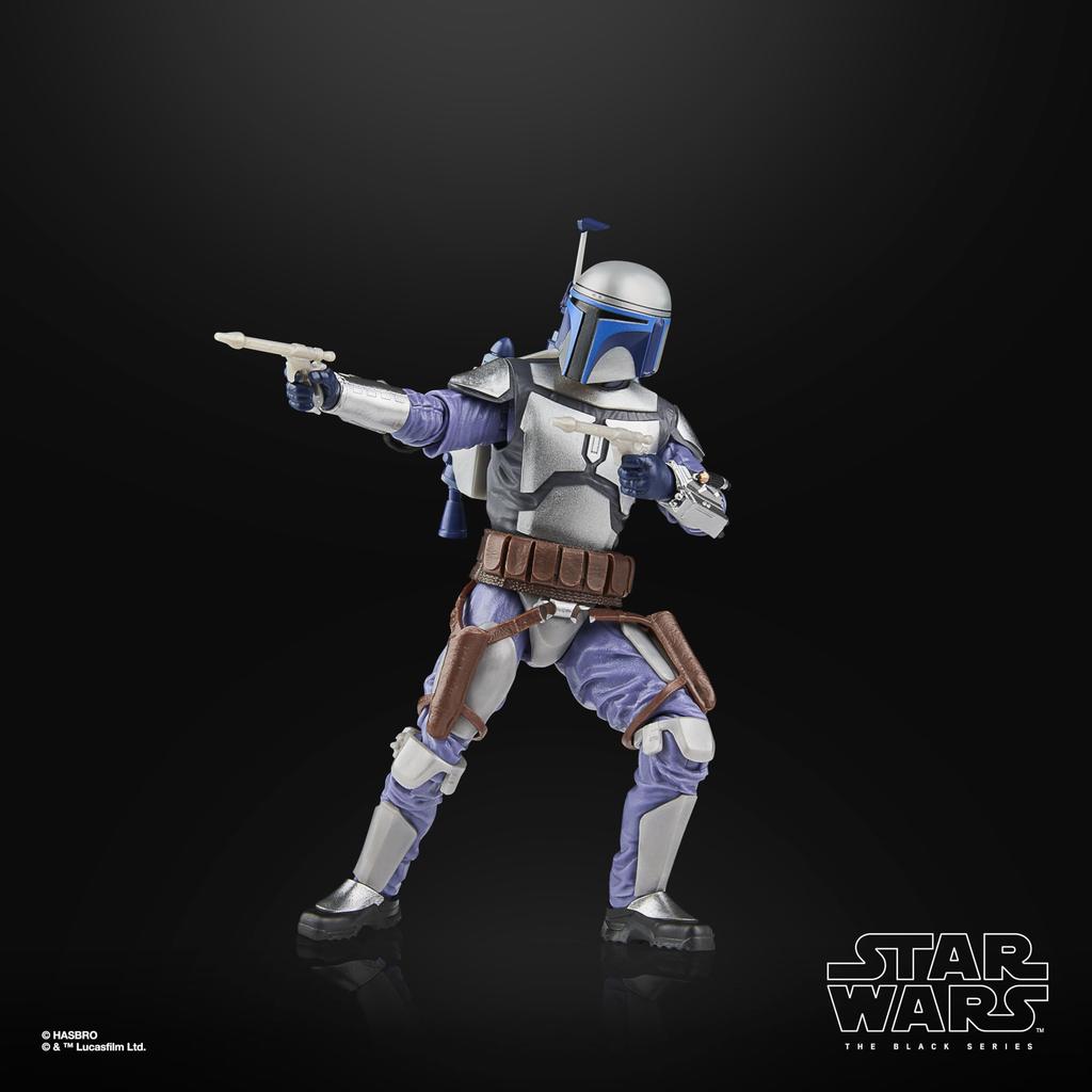 Hasbro Star Wars Star Wars Black Series Jango Star Attack of the Clones Premium Collectible 15cm Action Figure Authentic Fett, Wars (Episode II)