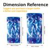 Ultra Soft Microfiber Beach Towel - Dolphin and Bubble Design, Sun Protection, Suitable for Summer Beach, Camping, Pool, Travel