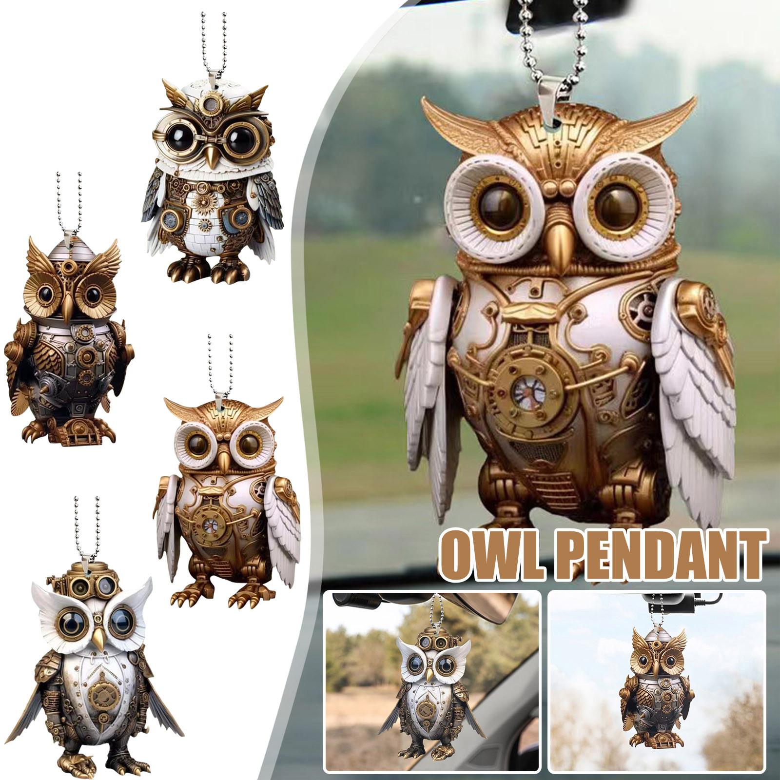 

Украшения в виде совы Акриловые подвески, автомобильные подвески в виде совы Акриловые подвески, подвески в виде деревьев Садовые подвески