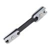 1pc 8-in-1 Wrench Open-end / Ring Wrench 360-Degree Rotatable Adjustable Wrench Tool Hand Tool Parts