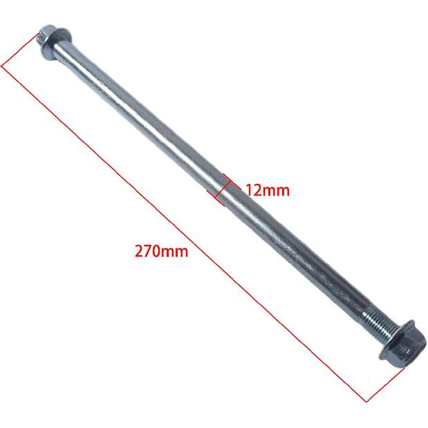 Sthus 12mm 270mm Front Rear Axle Fit PIT PRO Trail Dirt Bike QUAD ATV 50cc 110cc 125cc