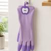 Waterproof Dishwashing Gloves Hanging Household Gloves Comfortable Latex Gloves  Dishwashing