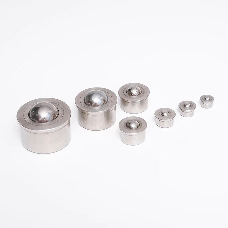 Universal Steel Ball Roller BCHA Press-In Adhesive Type Bull's Eye Bearing
