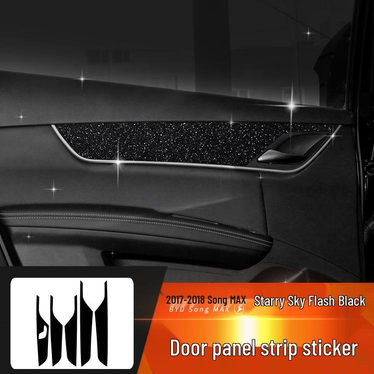 Starry Sky Center Console Film for 17-21 BYD Song Max Interior Decor