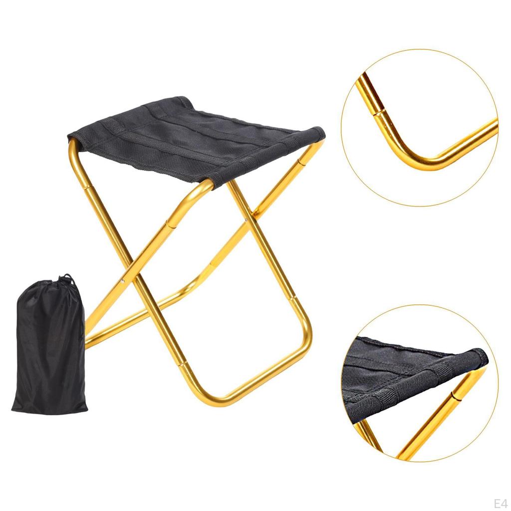 Taburete Plegable para Exteriores, Silla Multifuncional Portátil de Gama Alta, Ligero y Fácil de Transportar
