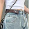 Lazy Belt Invisible Seamless Automatic Buckle Punching-free Elastic Belts for Men and Women Adjustable Belts Corset Belt