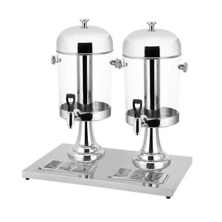 Stainless Steel Juice Dispenser Coffee & Beverage Machine - Single/Double Head