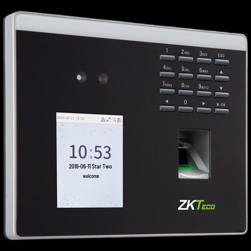 ZKTeco xFace100 Dynamic Face & Fingerprint Attendance & Access System CN Plug (adapter Included)