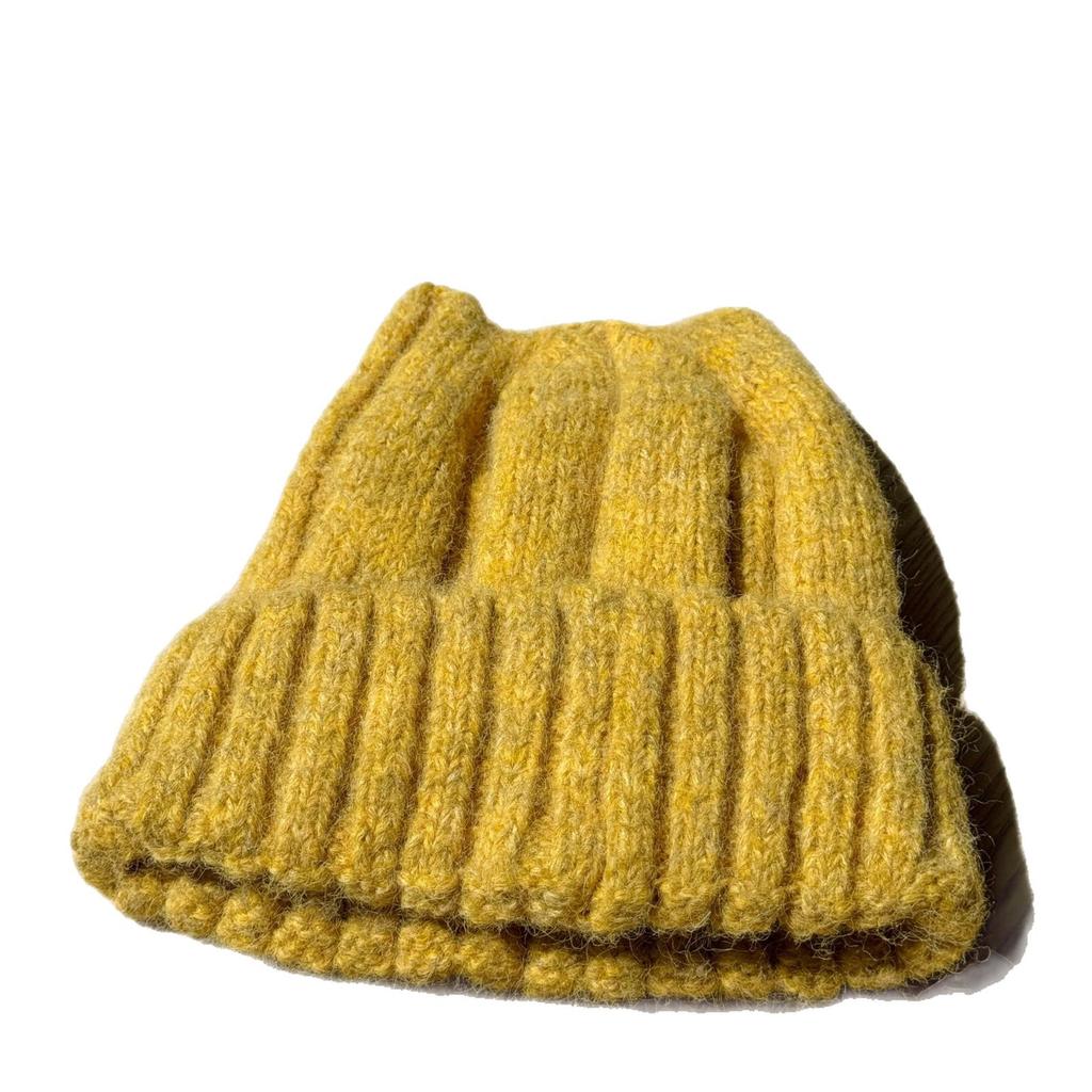 New Cat Ears Cute Woolen Hat for Women In Autumn and Winter Thickened Baotou Ear Protection Hat Large Head Circumference Versatile Knitted Hat