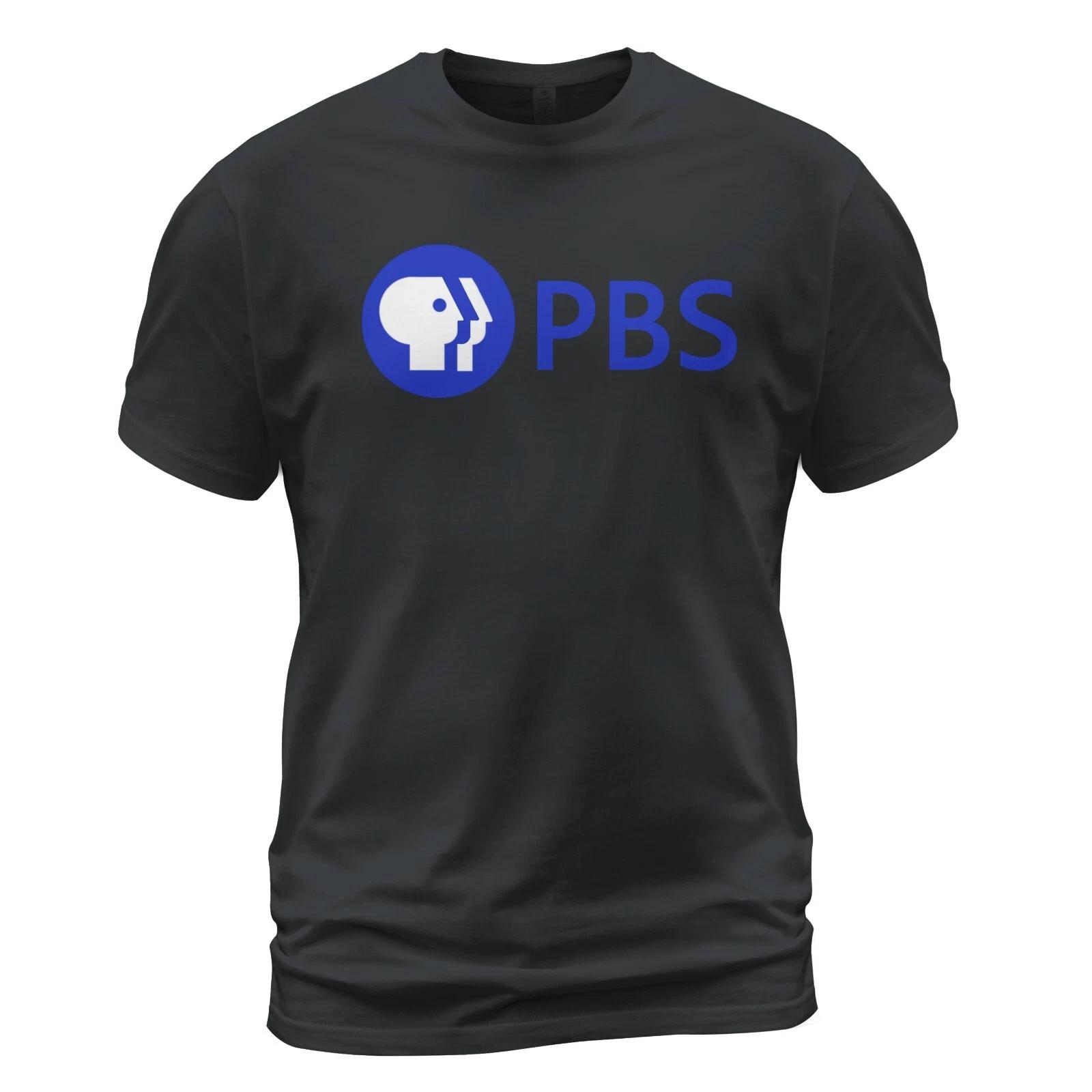 PBS Public Broadcasting Service Logo T-Shirt Funny Size S-5XL XXXXL